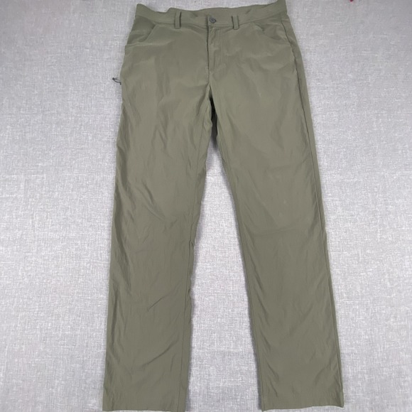 Free Fly Apparel Other - Free Fly Pants Mens 36x32 Green Nylon Khakis Lightweight Stretch Travel